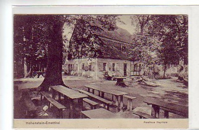 Hohenstein-Ernstthal Forsthaus Haynholz ca 1910