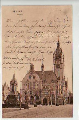 Dessau Rathaus 1912