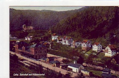 Calw bei Hirsau ,Bahnhof ,Feldpost 1917