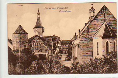 Winnenden bei Stuttgart Wagnerstraße 1914