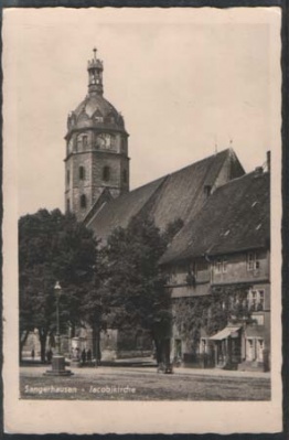 Sangerhausen Jacobikirche 1943