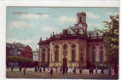 Saarbrücken Ludwigskirche 1914