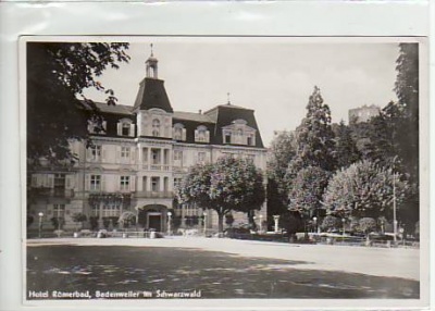 Badenweiler Schwarzwald Hotel Römerbad 1949