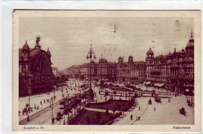 Frankfurt am Main Bahnhofsplatz 1917