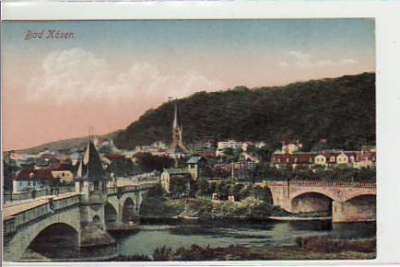 Bad Kösen Brücke ca 1915