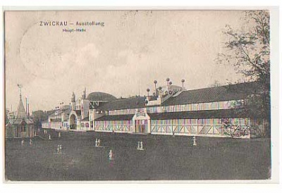 Zwickau Ausstellung 1906 mit Sonderstempel