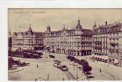 Frankfurt am Main Bahnhofsplatz 1910
