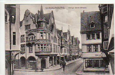 Quedlinburg Harz Heilige-Geist-Straße 1910