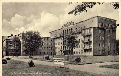 Schneidemühl Mark-Brandenburg Krankenhaus 1939