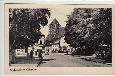 Greifswald Am Mühlentor ca 1950