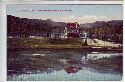 Saarbrücken Forsthaus 1917