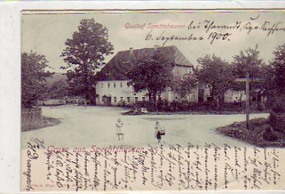 Tharandt Gasthaus Spechthausen 1900