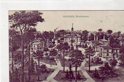 Heilstätte Grabowsee Altengrabow ca 1910