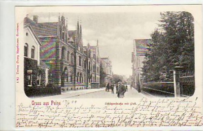 Peine Schützenstraße Postamt 1899