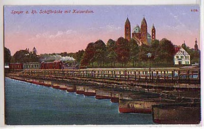 Speyer am Rhein Schiffbrücke