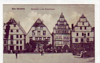 Bad Salzuflen Markt ca 1915