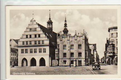 Greifswald Rathaus ca 1950