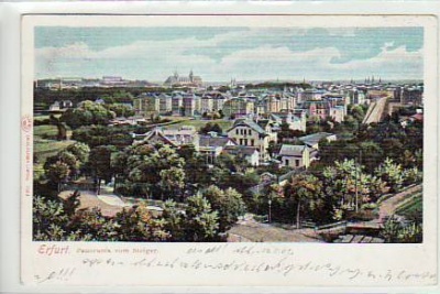 Erfurt vom Steiger 1902