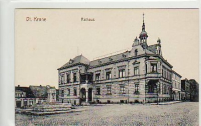 Deutsch-Dt. Krone Westpreussen Rathaus ca 1910