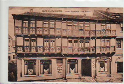 Quedlinburg Harz Gildehaus 1918