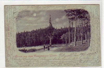 Detmold Hermannsdenkmal Teutoburger Wald 1898