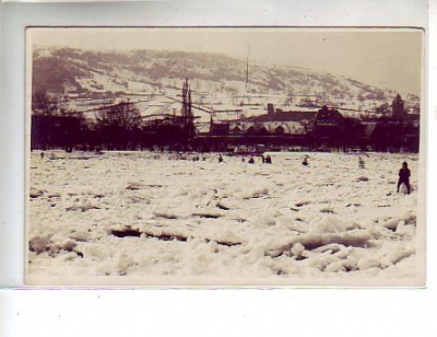 Oberwesel am Rhein Winter Foto Karte 1929