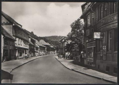 Ilfeld Harz Ilgerstraße 1966