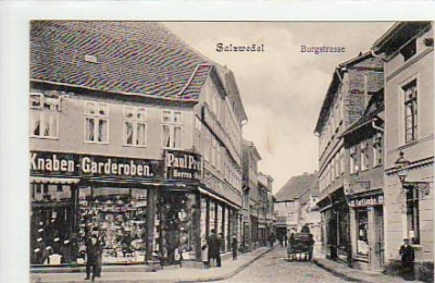 Salzwedel in der Altmark Burgstraße 1915