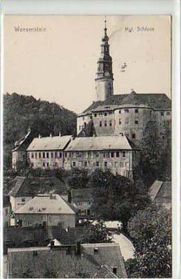 Schloß Weesenstein 1907