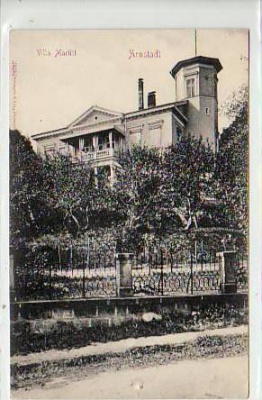 Arnstadt in Thüringen Villa Marlittca 1910