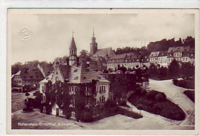 Hohenstein-Ernstthal Markt vor 1945