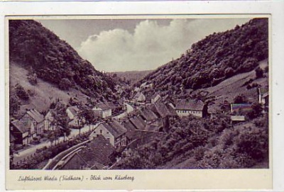 Wieda im Harz vom Käseberg 1941