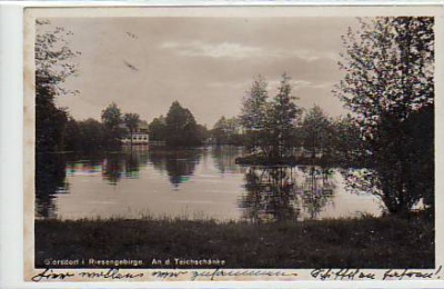 Giersdorf Riesengebirge Teichschänke 1929