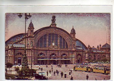 Frankfurt am Main Bahnhof 1915