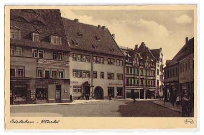 Lutherstadt Eisleben , Markt vor 1945