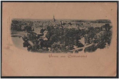 Wolfenbüttel Totalansicht vor 1900