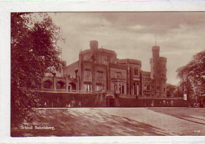 Potsdam Babelsberg Schloss Foto Karte ca 1930