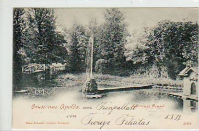 Apolda Thüringen Schötener Grund 1899