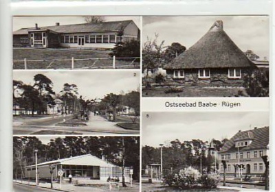 Ostseebad Baabe Rügen Gaststätte,Kaufhalle ca 1980
