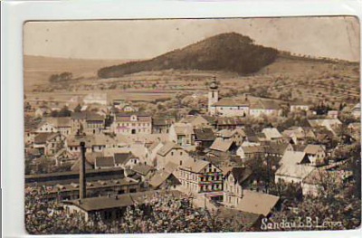 Sandau Böhmen bei Leipa Foto Karte 1932