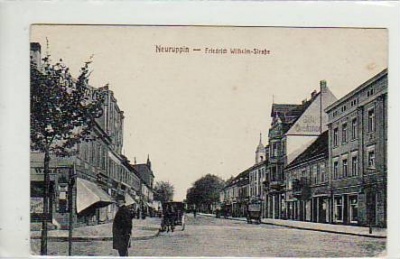 Neuruppin Friedrich Wilhelm Straße ca 1910