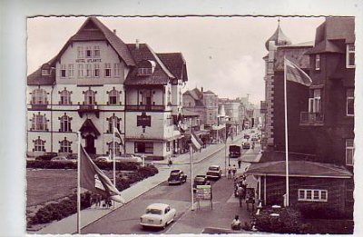 Westerland auf Insel Sylt Strandstraße ca 1955