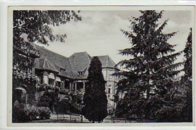 Belzig Erholungsheim mit Landpoststempel 1938