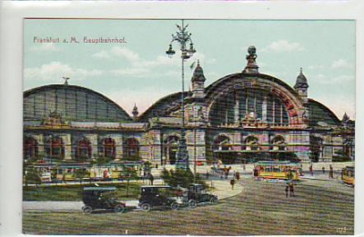 Frankfurt am Main Bahnhof ca 1915