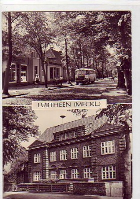 Lübtheen in Mecklenburg Kirchenplatz 1976