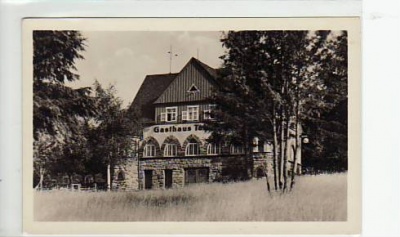 Carlsfeld im Erzgebirge Gasthaus 1956