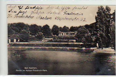 Aachen Stadtpark 1928