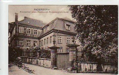 Paderborn Fürstenhof 1915