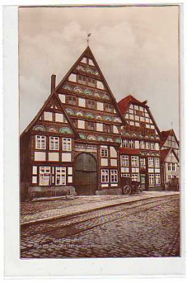 Bad Salzuflen ,color Foto Karte von ca 1930