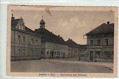 Jeßnitz Anhalt Marktplatz 1934